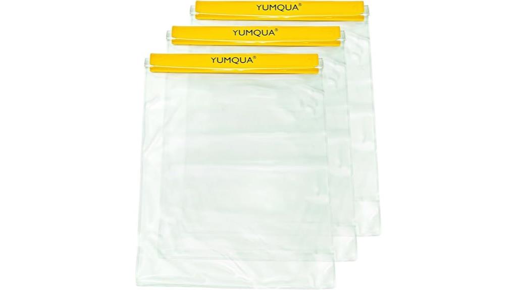 large waterproof pouch set