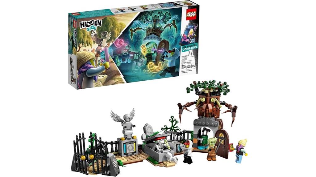 lego graveyard mystery set