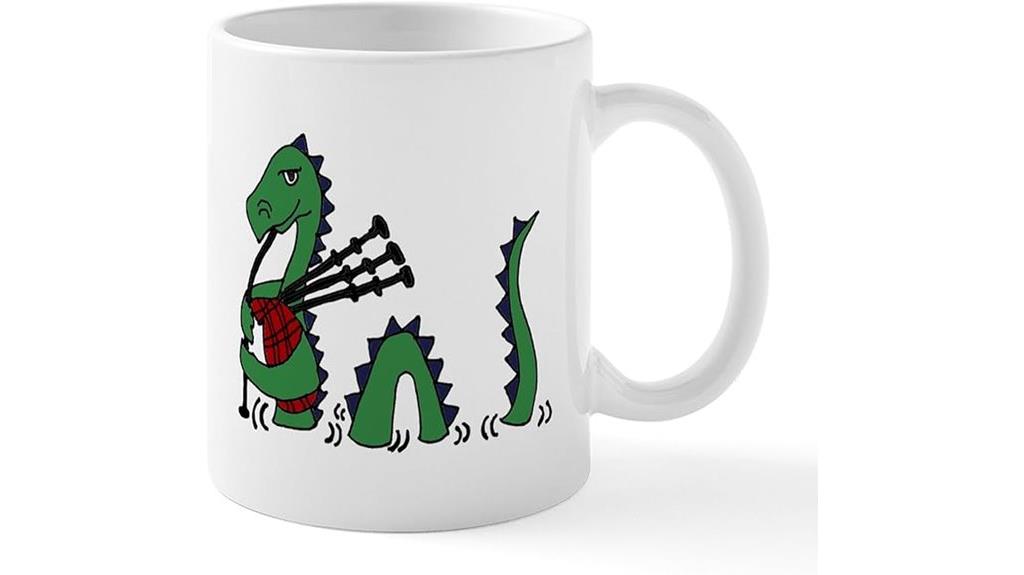 loch ness monster mug