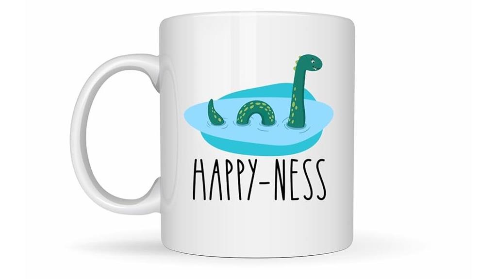 loch ness monster mug