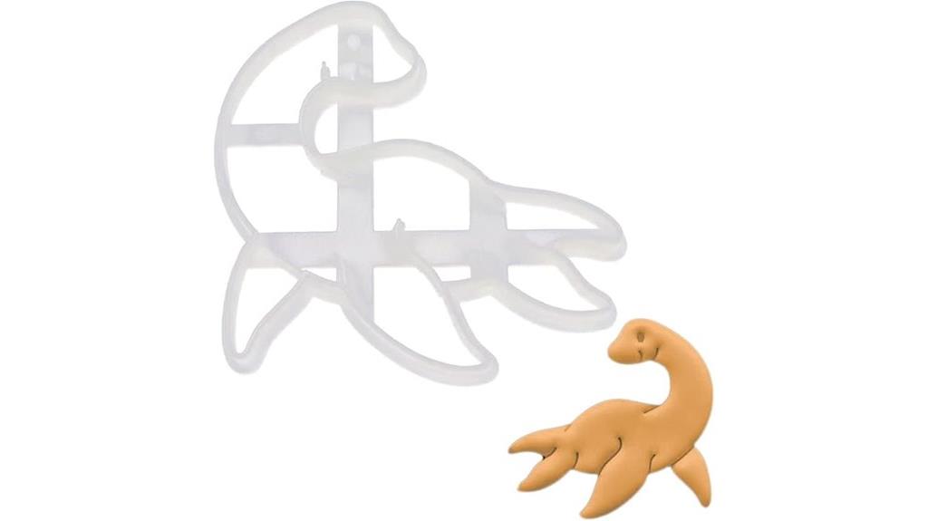 loch ness themed cookie cutter