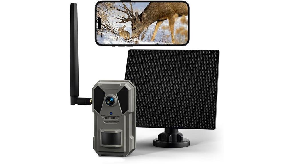 lte solar trail camera