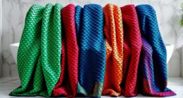 luxurious dragon scale towel collection