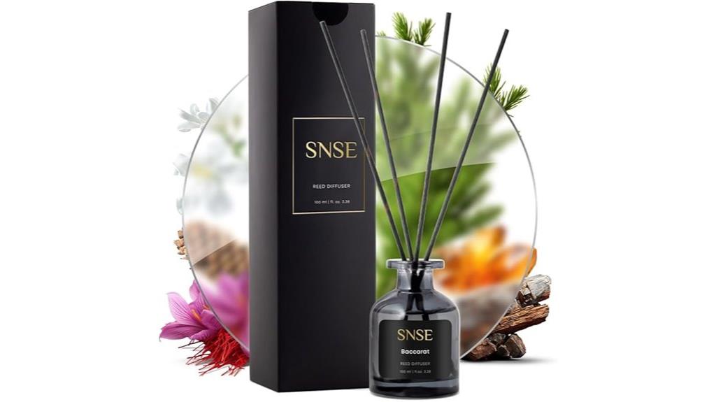 luxury baccarat reed diffuser