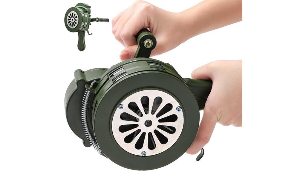 manual 110db emergency siren