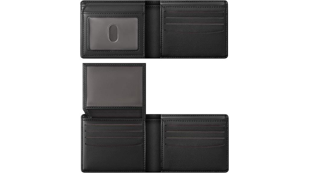 men s rfid leather wallet