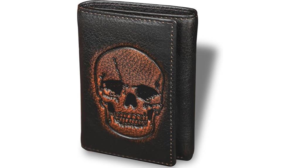 men s rfid leather wallet
