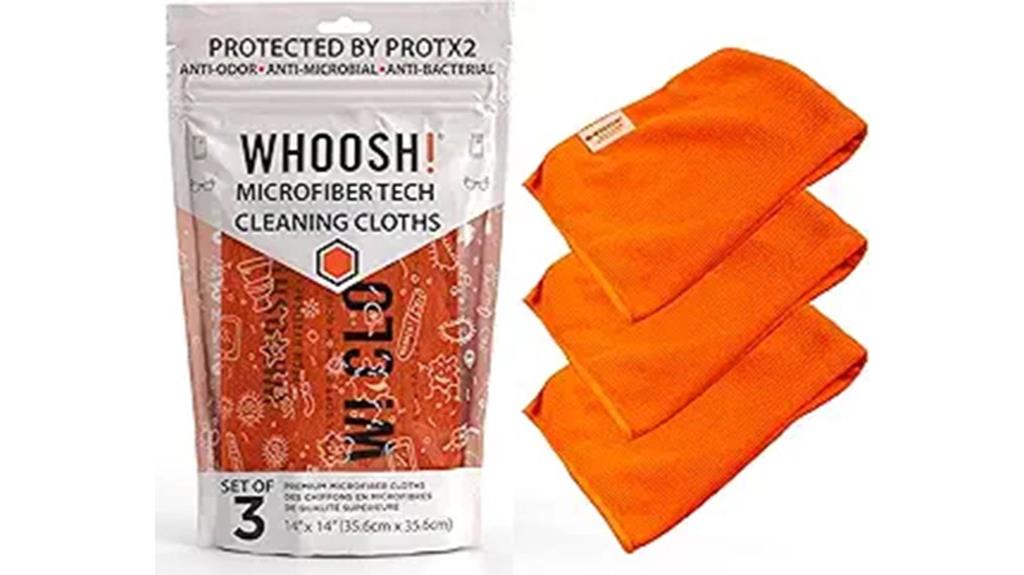microfiber cloths three pack