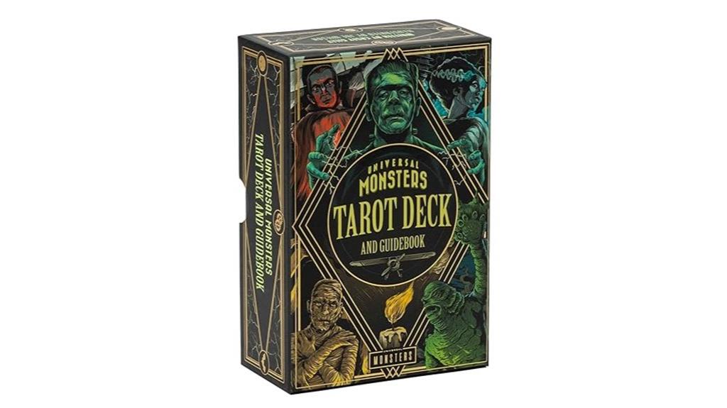 monster themed tarot card deck
