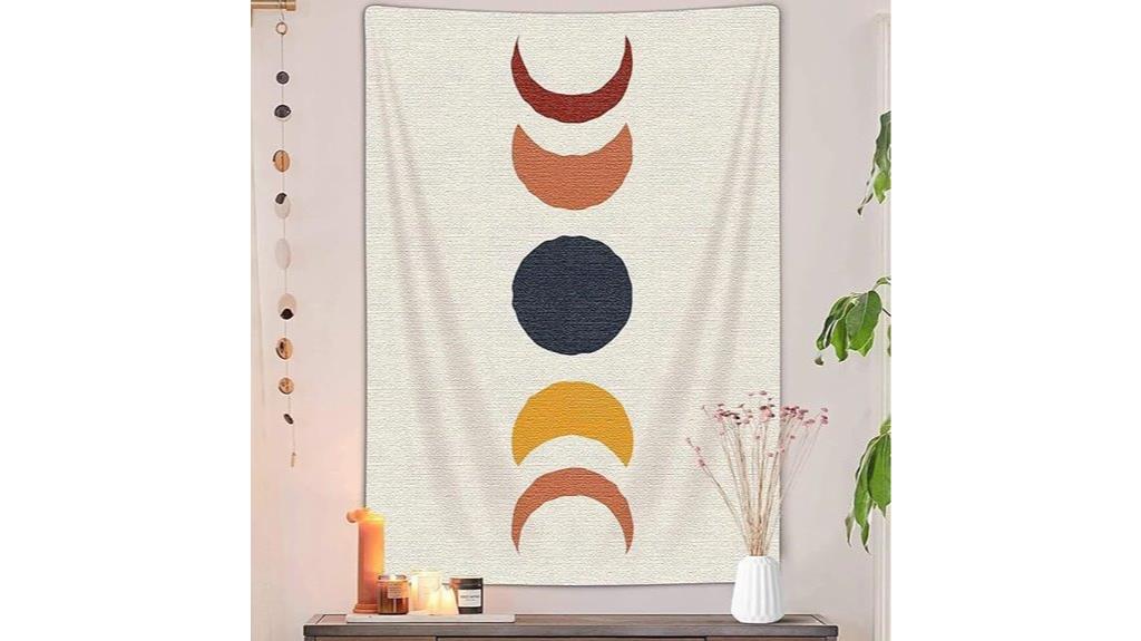 moon phase bedroom tapestry