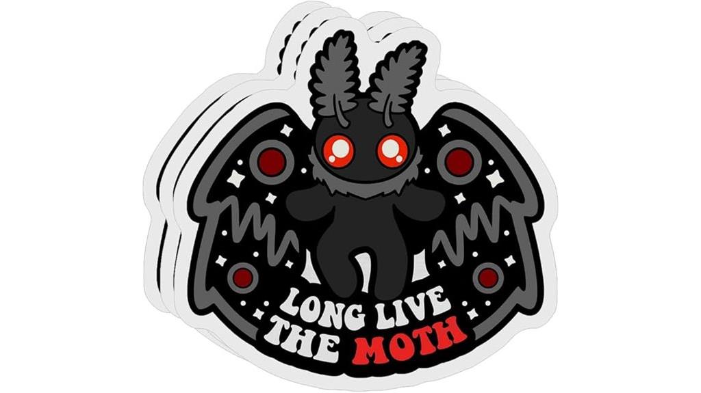 mothman sticker pack three