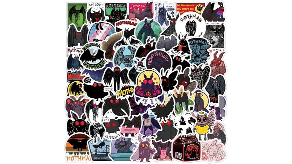 mothman sticker pack