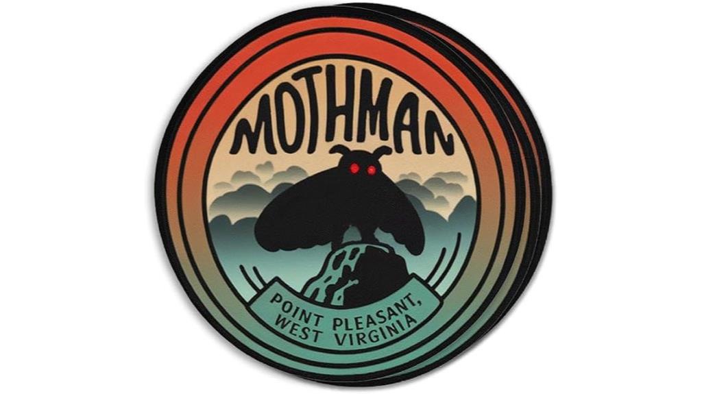 mothman vinyl sticker pack