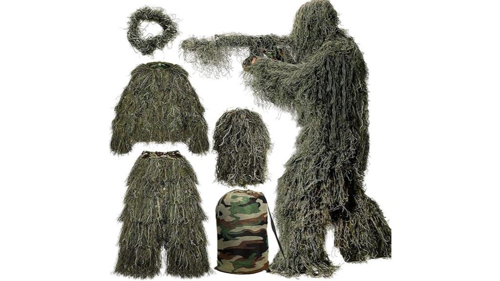 multi functional hunting camouflage suit