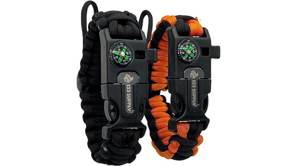 multi tool survival bracelet