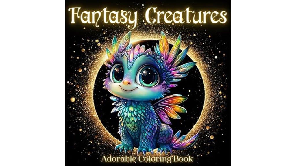 mythical creature coloring book