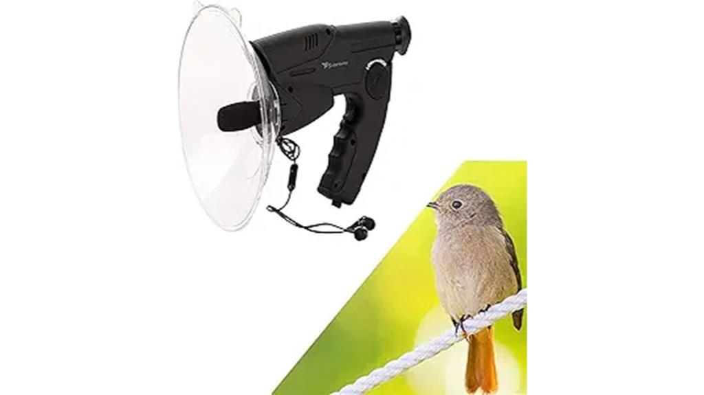 parabolic microphone bionic telescope