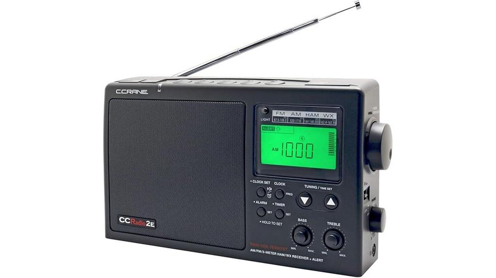 portable am fm weather radio