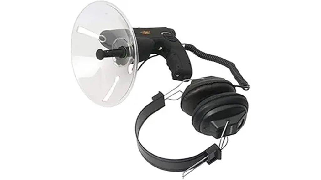 portable parabolic microphone monoculars