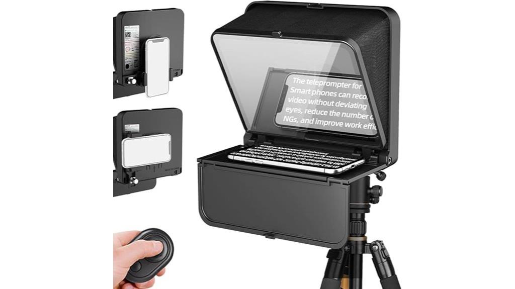 portable phone teleprompter