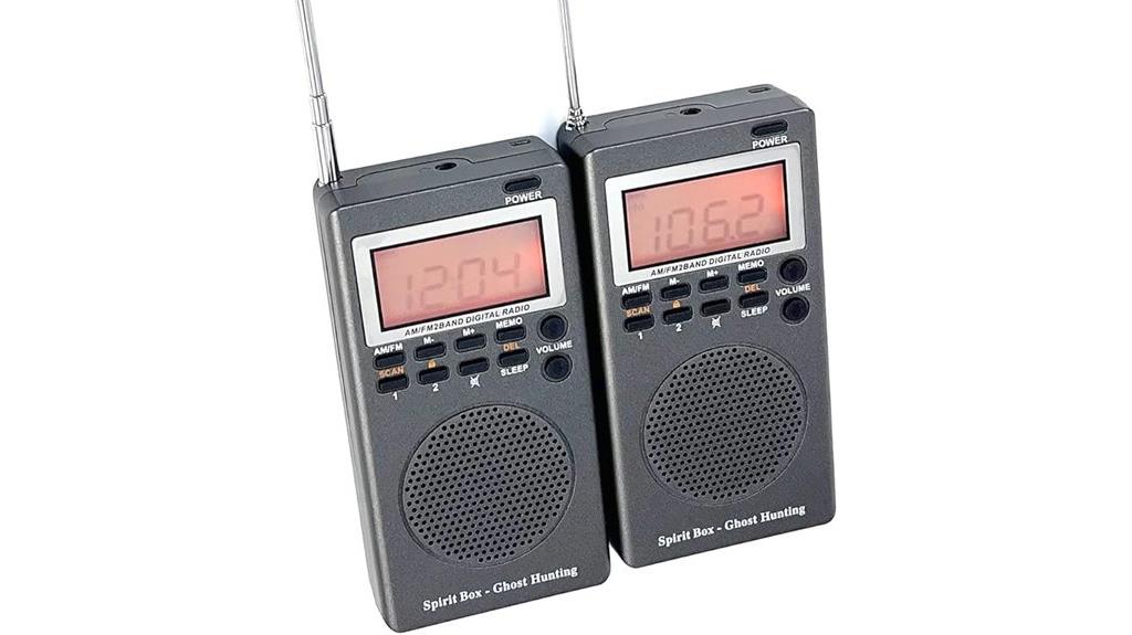 portable spirit box detector