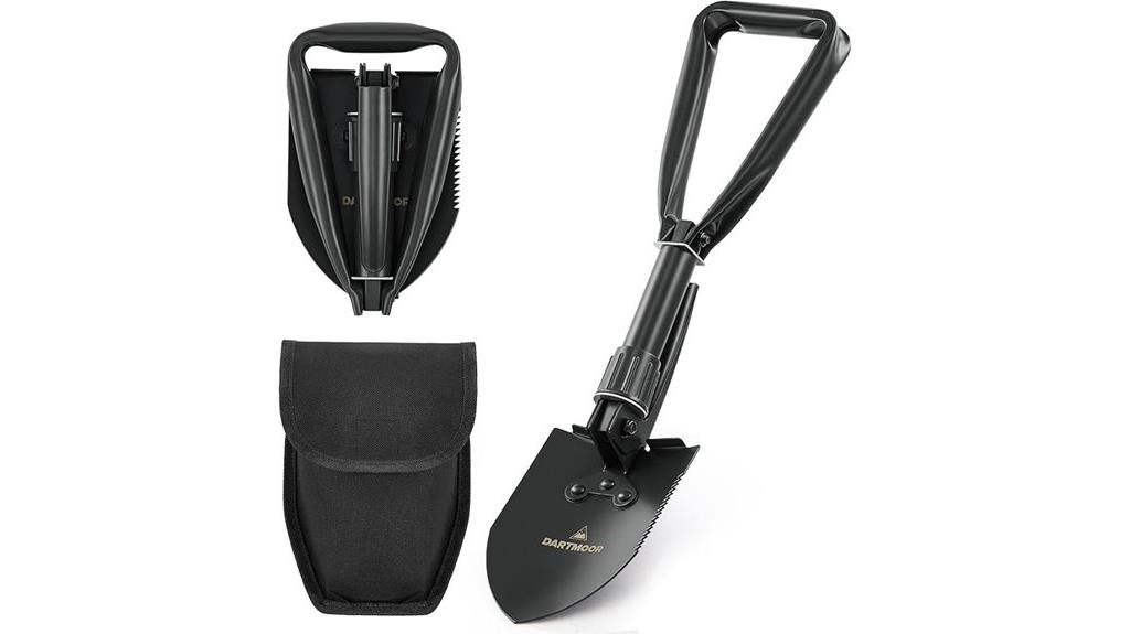 portable tactical survival shovel