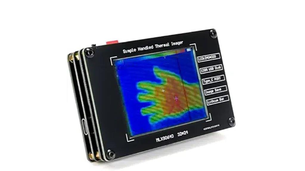 portable thermal camera device