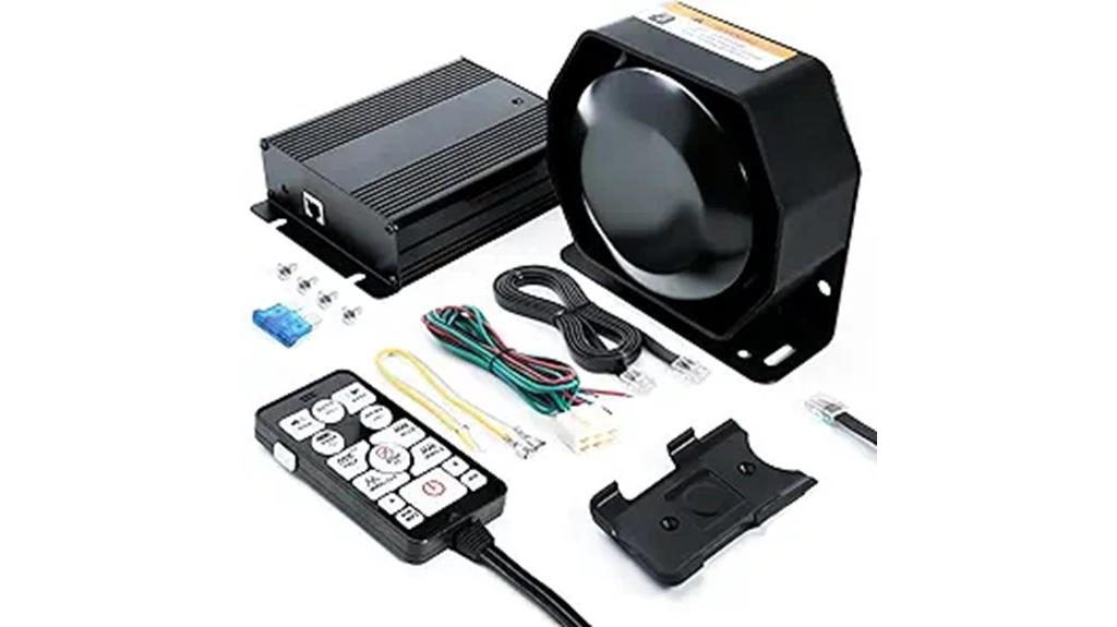 powerful 12v emergency siren