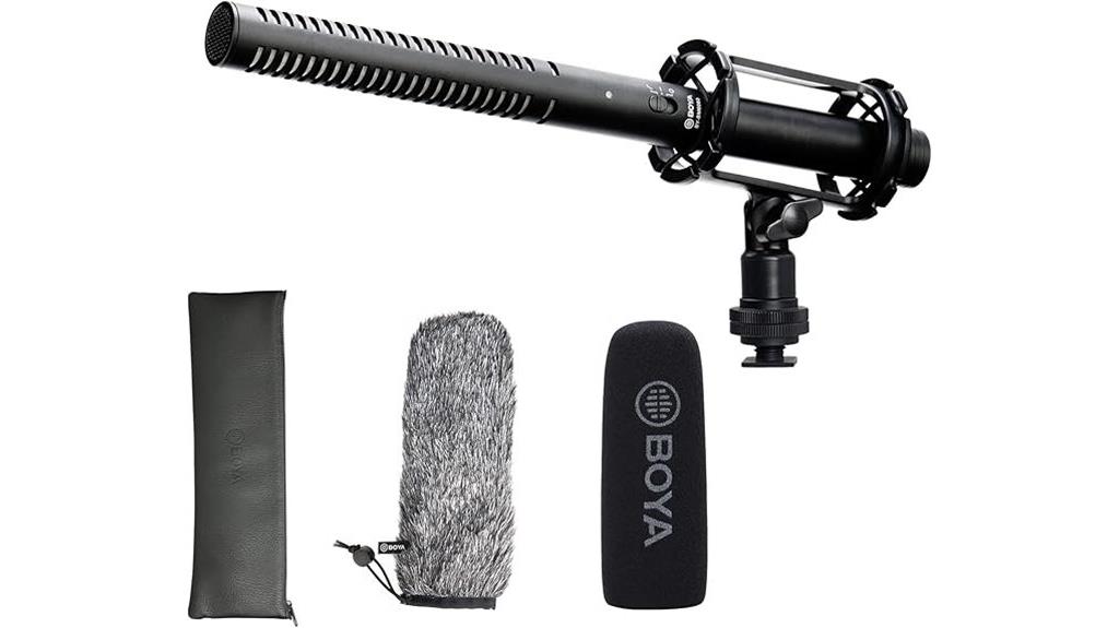 professional xlr shotgun microphone