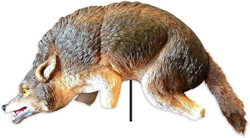 realistic moving tail decoy