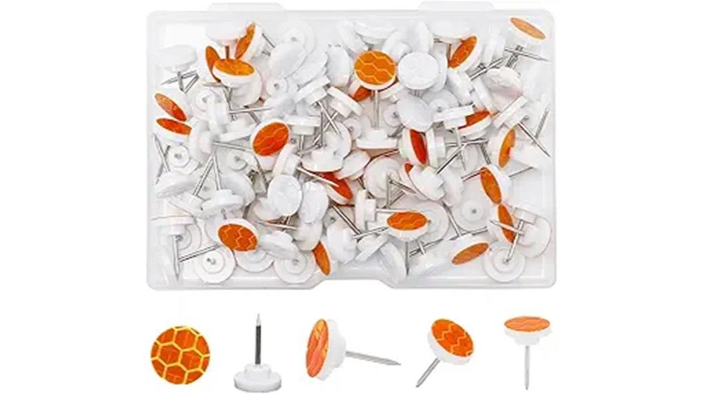 reflective camping trail tacks
