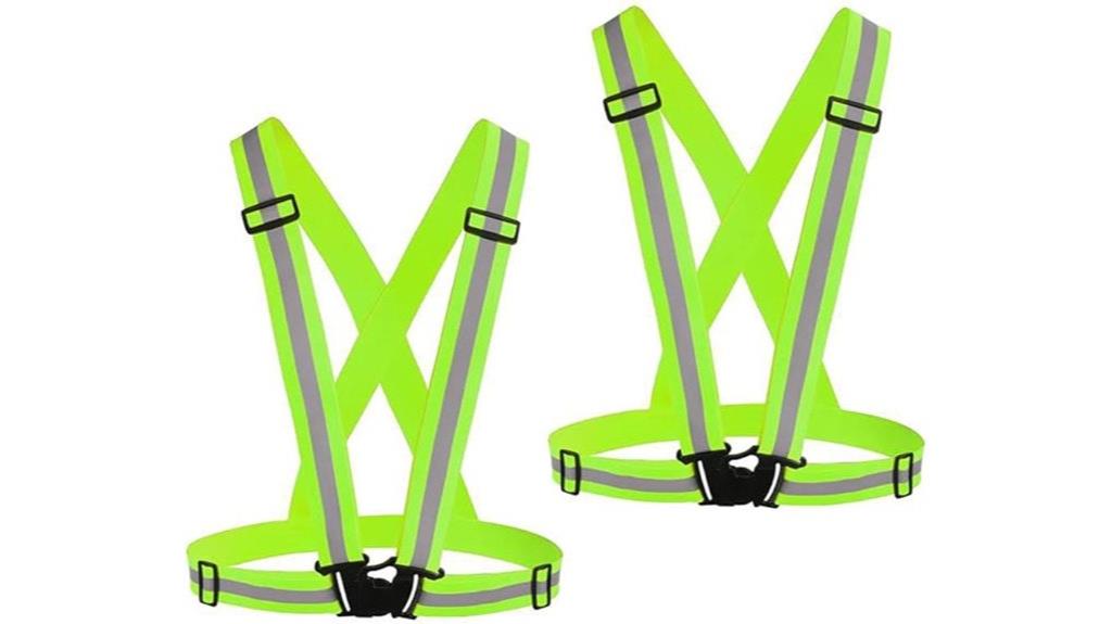 reflective vest running pack