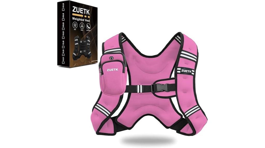 reflective weighted vest gear