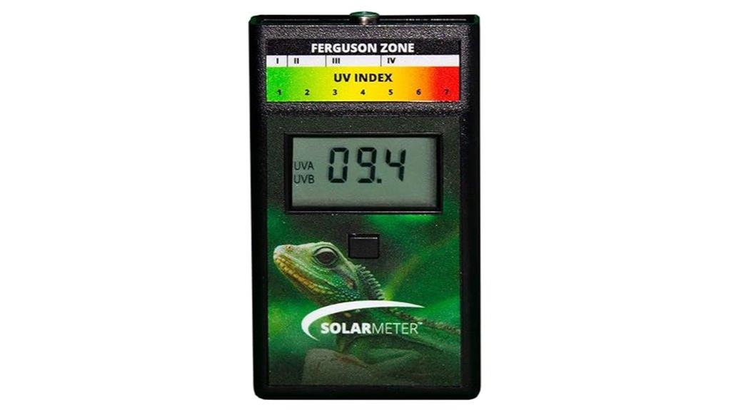 reptile uv index meter