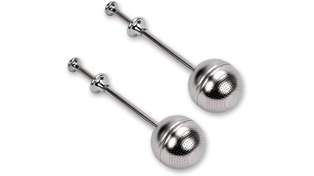 reusable stainless steel tea infusers