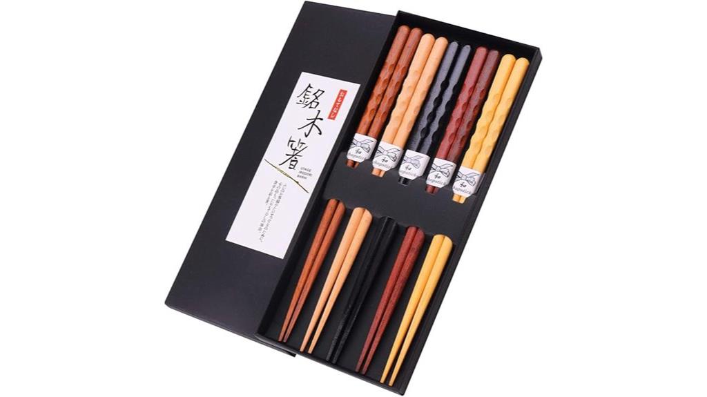 reusable wooden chopsticks