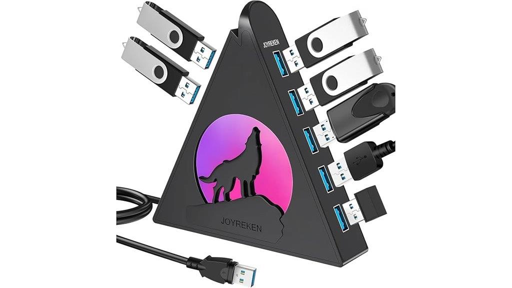 rgb usb hub extension