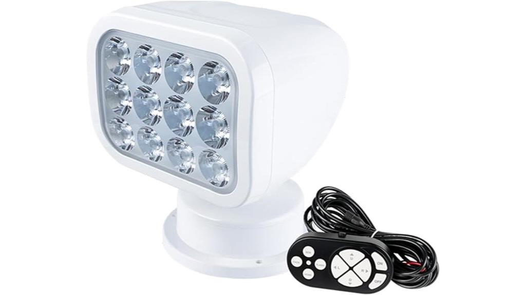 rotating led searchlight