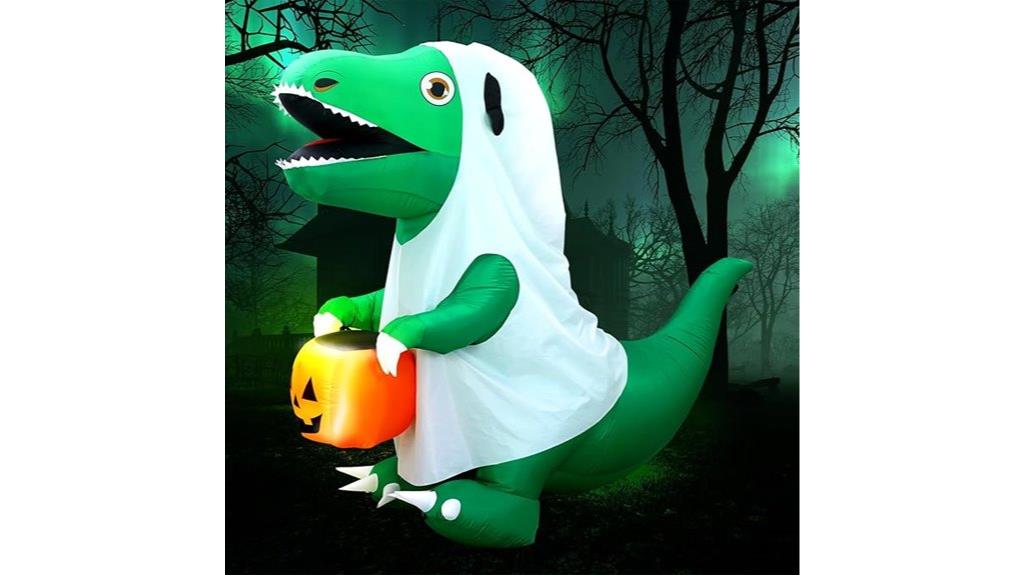 six foot inflatable dinosaur