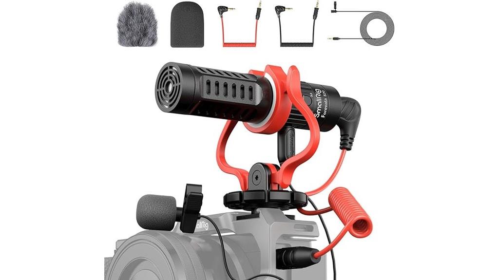 smallrig camera microphone adapter