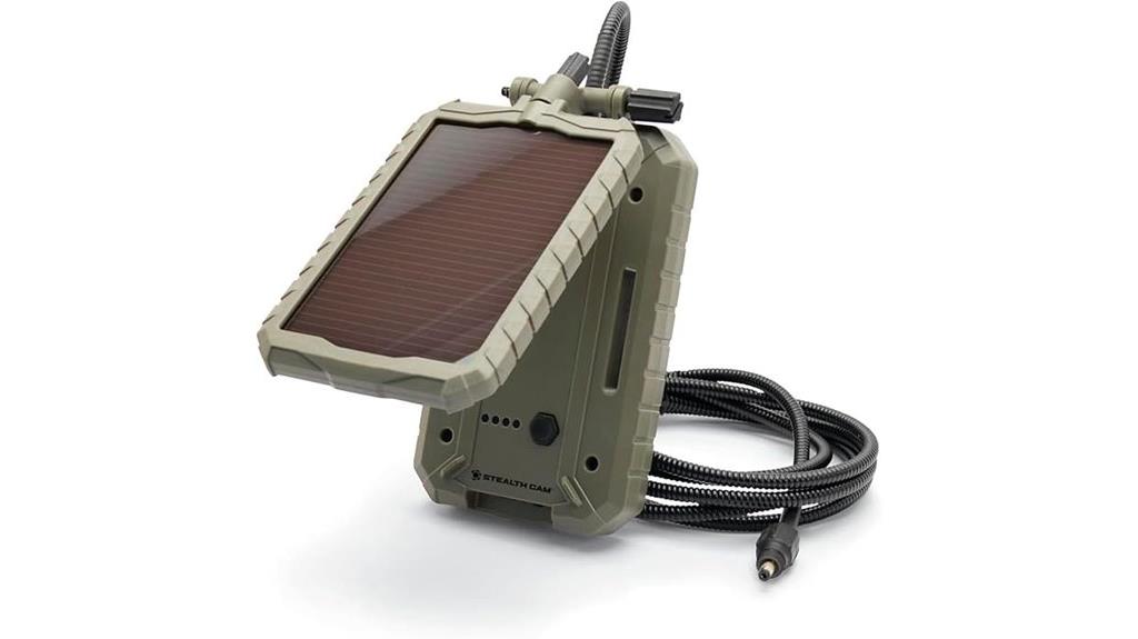 solar powered trail camera accessory