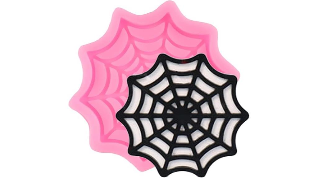 spider web cake mold