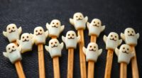 spooky bamboo chopstick set