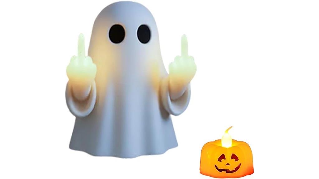 spooky ghost wall lamp