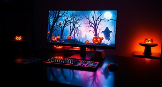 spooky led monitor backlights