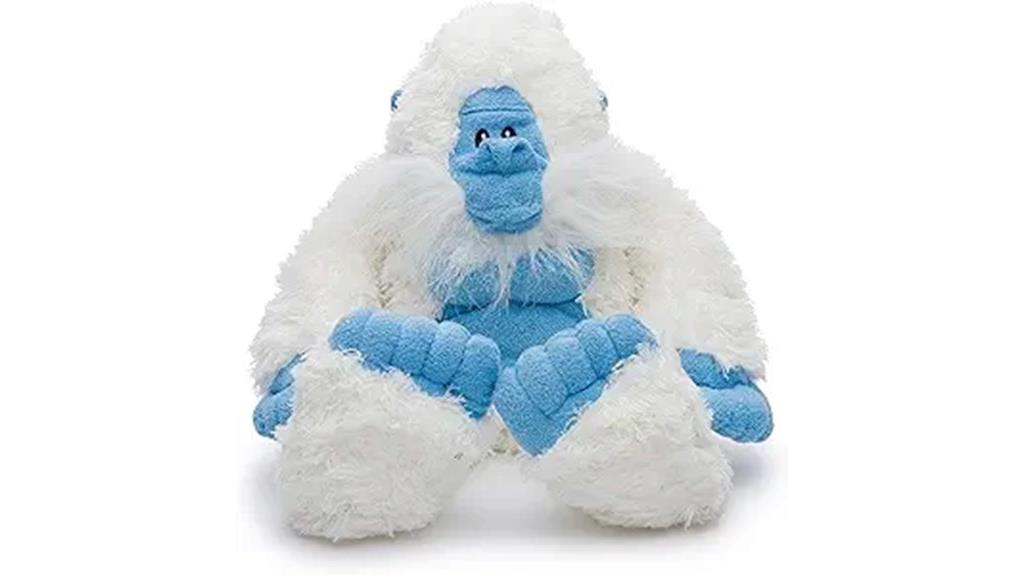 squeaky plush dog toy