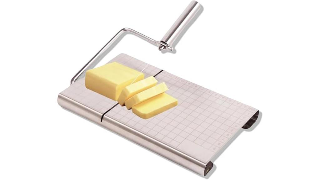 stainless steel cheese slicer