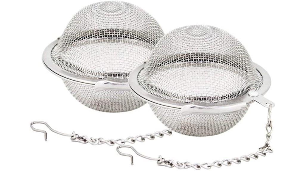 stainless steel tea infusers