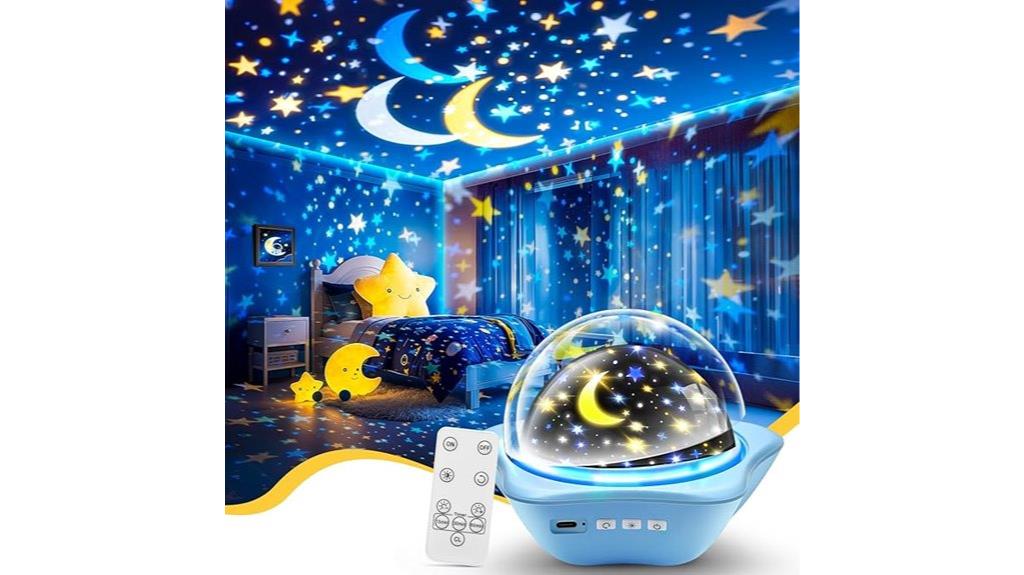 starry bedroom lighting