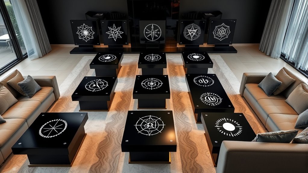 stylish spirit board coffee tables